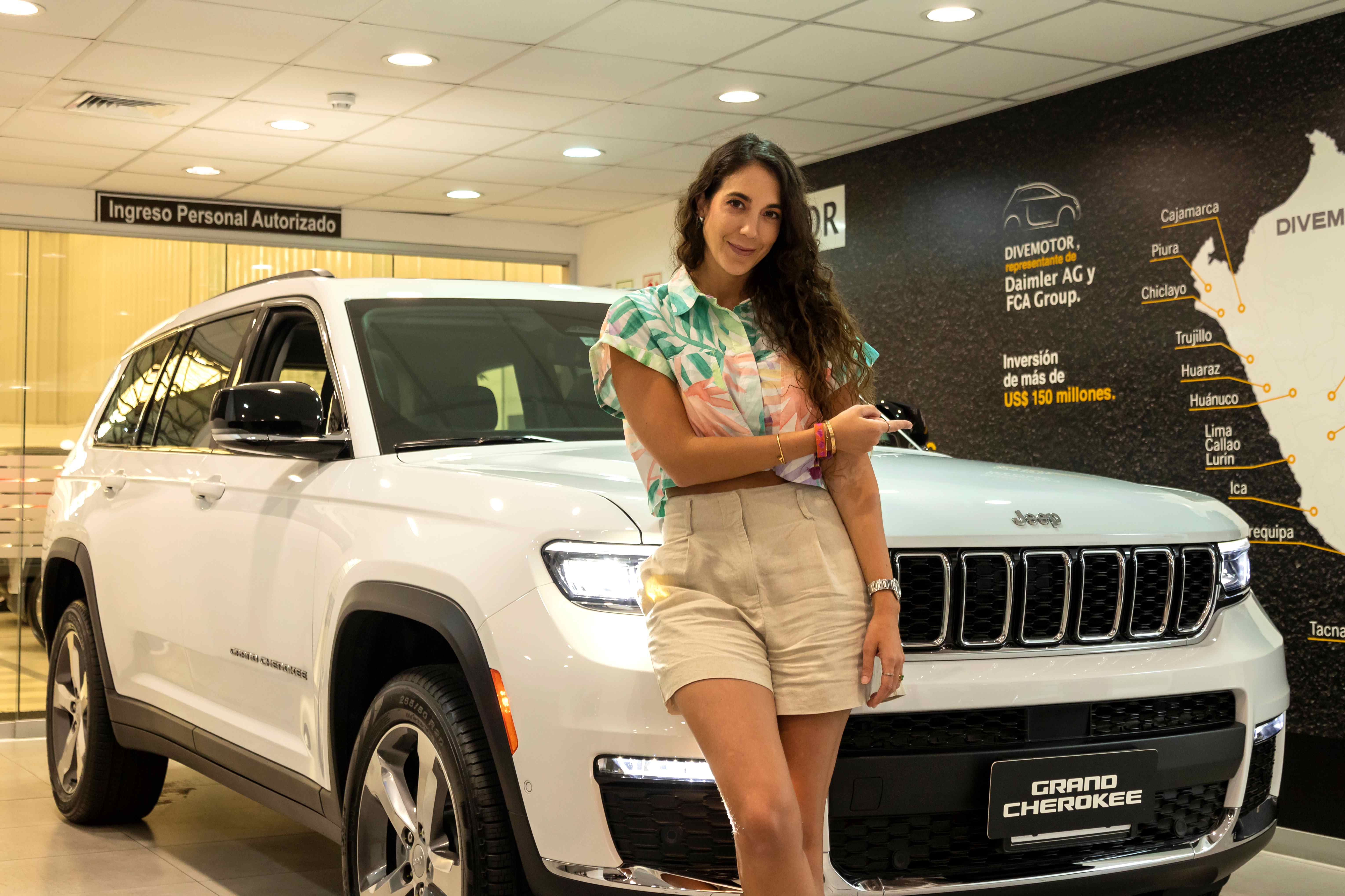 Chiara Pinasco es la nueva embajadora de Jeep Perú